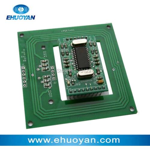 13.56Mhz Rfid Reader Writer module UART 3-5V YHY502CG /antenna YHY1356T + SDK+2 Tags