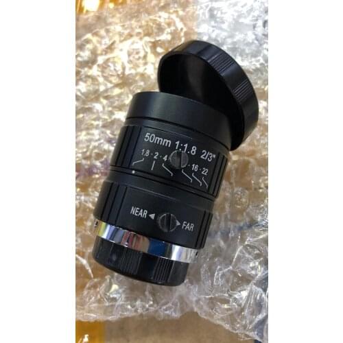 50mm Lens 5.0 MegaPixel 10.8 Degree F1.8 CS Mount Infrared Night Vision Lens For CCTV Security Camera Industrial lens