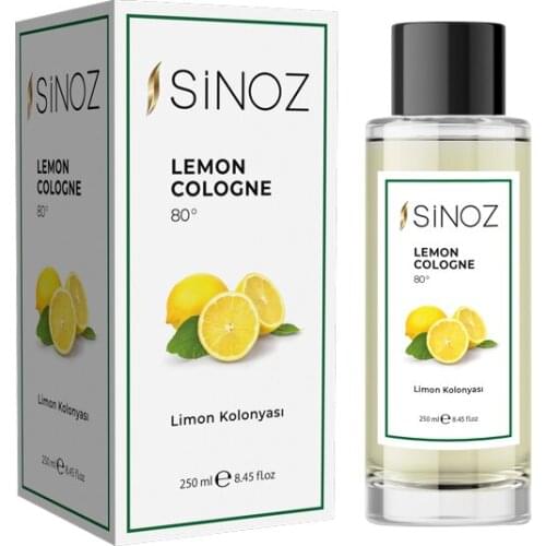 GREAT GIFT Sinoz lemon cologne nice scent hygienic personal care refreshing traditional scent daily use natural and light summer