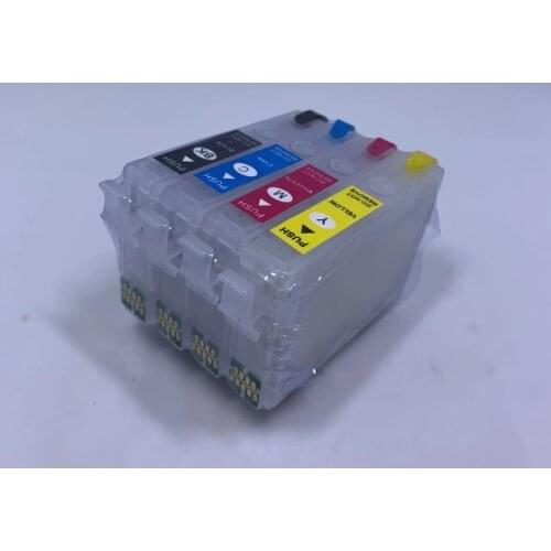 YOTAT Refillable Ink Cartridge for Eposn 206 T2061 - T2064 for Epson Expression XP-2101 with one time chip