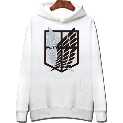 Attack on Titan Hoodie Men Women Fashion Sweatshirt Long Sleeve Harajuku Pullover Anime Attack On Titan Hoodies Boys Sweatshirts