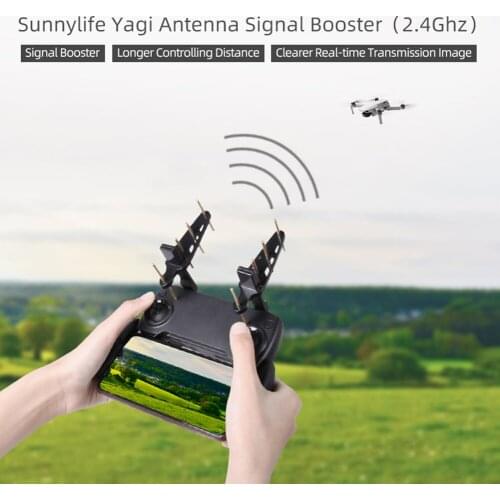 Yagi Antenna Signal Enhancer Amplifier for DJI Mavic Pro Spark Remote Controller Remote Controller Signal Booster Antenna