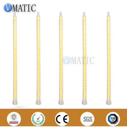 High Quality Plastic Resin Static Mixer MS10-32 Mixing Nozzles For Duo Pack Epoxies (Yellow Core)