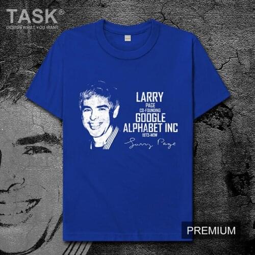 Celebrity Lawrence Edward Page United States Computer engineer Technology innovator entrepreneur search engine t shirt mens 01