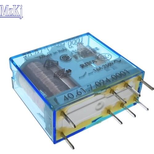 1PCS Hot New Italy Finder 40.61.7.024.0001 Type 40.61S 24VDC 16A Relay DIP8