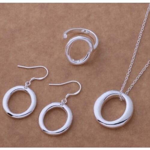 AS101 Trendy wholesale Jewelry Sets Earring 217 + Necklace 293 + Ring 249 /agxaiyea bhuajzba