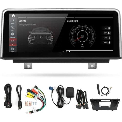 Automobiles Car CD Player 10.25in Car DVD Player for Android 10.0 Touch Screen Replacement for X5 E70 2007‑2010 CCC Left