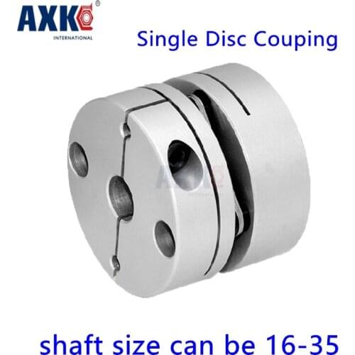Axk New Cnc Dia. 68mm Single Disk Coupling Shaft Size 16mm, 17, 18, 19mm, 20mm, 22mm, 24mm, 25mm, 26mm, 28mm, 30mm Disc Coupler