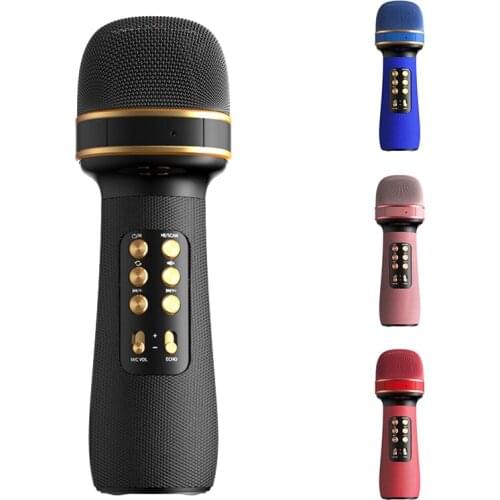 Wireless Microphone Professional Karaoke Bluetooth Children Singing o Integrated Handheld Condenser Microphone
