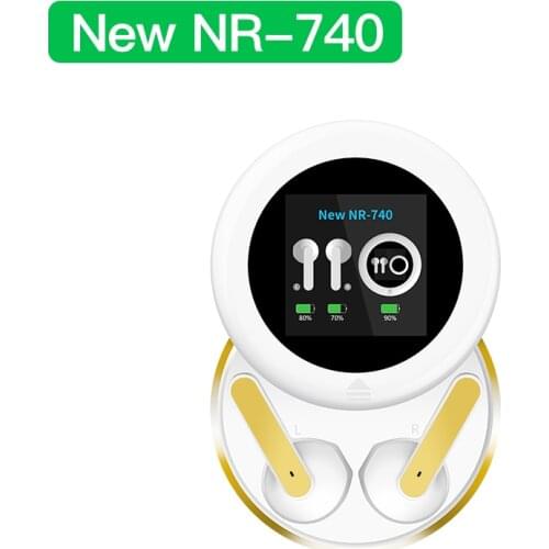 TWS Wireless Bluetooth Headphones Charging Box Strong Bass LCD Screen Touch Control Earbuds Headset For Huawei Xiaomi Iphone