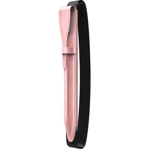 MoKo Pencil Case Holder for Apple Pencil 1st Gen,PU Leather Case Sleeve with Elastic Rubber Band For iPad Mini 5 Apple Pencil