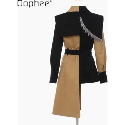 Женские длинные тренчи Dophee China At AliExpress