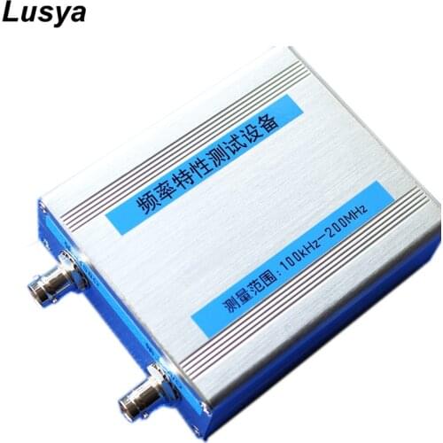 NWT200 100KHz~200MHz Sweeper Network Analyzer Filter Amplitude Frequency Characteristics Signal Source WinNWT4 T1011