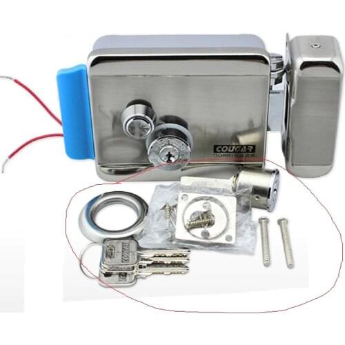 REE SHIPPING Brand New Video Intercom Electronic Door Lock For Access Control System Door Phone Doorbell Door Intercom in stock