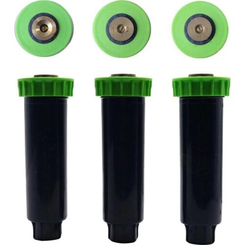 Adjustable Up Sprinklers 1/2 Inch Female Thread Auto Retractable Lawn Irrigation