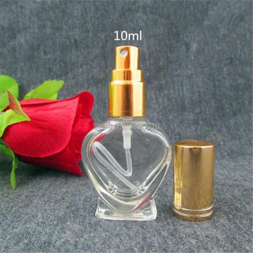10ml glass perfume bottle Portable Travel Perfume Atomizer Spray Bottle Cosmetic Container F666