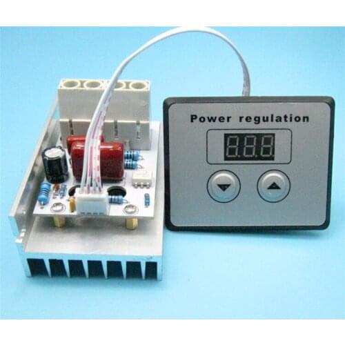10000W Super High Power Thyristor Electronic Regulator Electronic Numerical Control Speed Regulation Thermostat