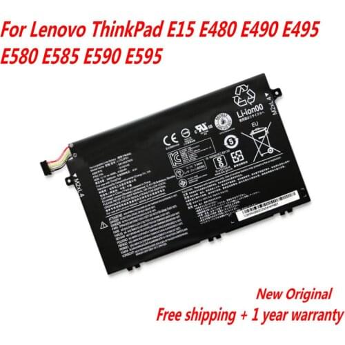 High Quality L17L3P51 Laptop Battery For Lenovo ThinkPad E15 E480 E490 E495 E580 E585 E590 E595 01AV446 01AV445 01AV448