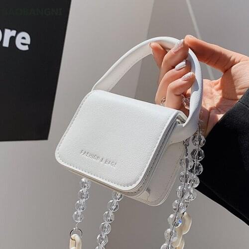 Mini Square Tote bag Summer New High-quality PU Leather Womens Designer Handbag Shoulder Messenger Bag