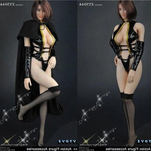 1/6 Female Maid Outfit Hooded Cloak Coat Suit ZYTOYS ZY5044 Fit 12" PH TBL Action Figure Body