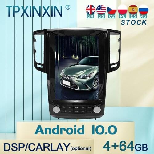 10.0 For Infiniti QX70 - FX50 Android Car Stereo Radio with Screen Tesla Radio Player Car GPS Navigation Head Unit