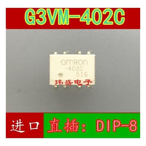 10pcs G3VM-402C DIP-8 G3VM-402F G3VM-402F
