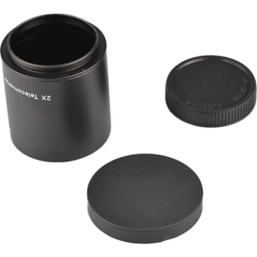 2 Times Teleconverter for M42 T2 0.75mm Screw Lens Camera Telescope Lens Accessories Drop Shipping