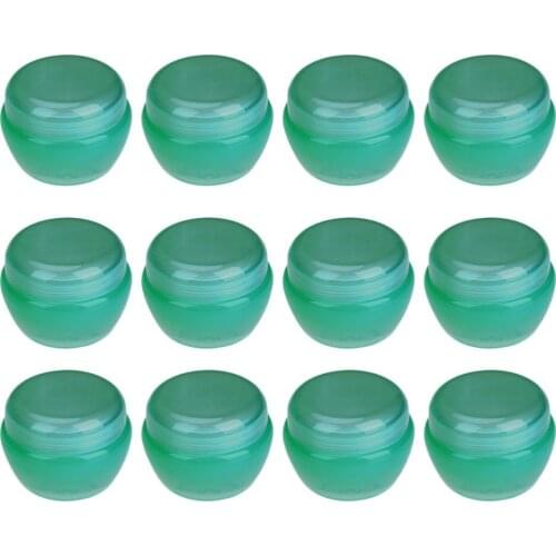 40pcs 5g Mushroom Shape Cream Jar Travel Lotion Containers Packaging Bottles