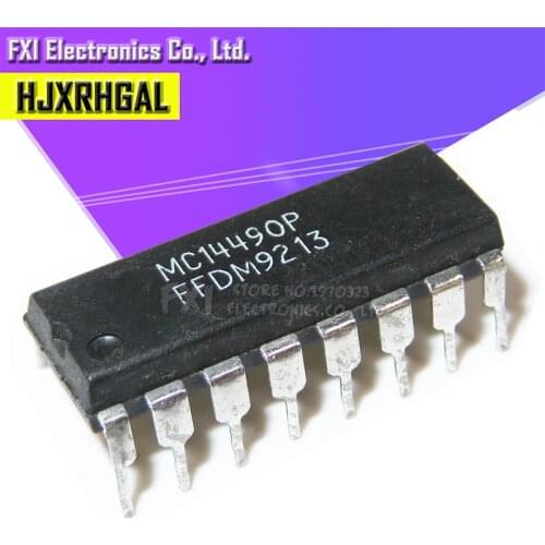 5pcs MC14490P MC14490 DIP16 logic chip New Original
