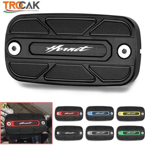 Aluminum Front brake Fluid Tank Reservoir Cover oil Cap For Honda Hornet 900 600 CB600F CB 600F 1998-2014 Motorcycle accessories