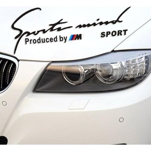 Car Center Cap Sticker 3D Light Brow Headlight Sticker Rear Front Window Badge Suit For BMW E34 E36 E60 E90 E46 E39 Car Styling