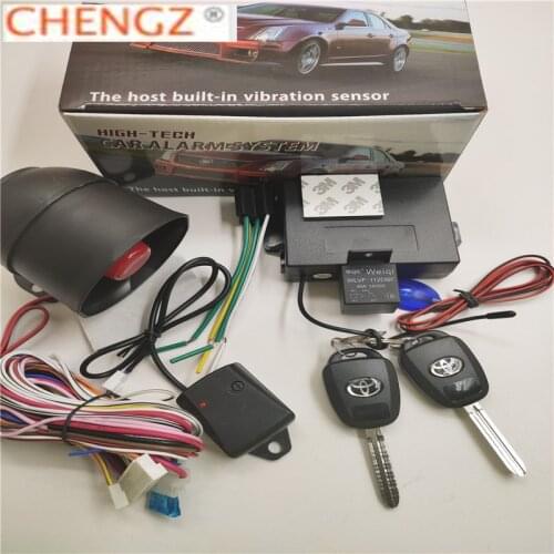 Free shipping 1 set Car Remote Control Central Kit Door Locking Keyless Entry Alarm Vehicle Entry System car-Toyota to U.S.A