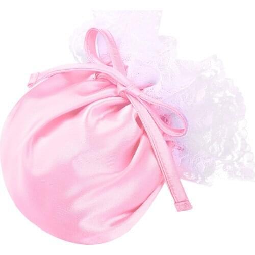 Gay Mens Erotic Sexy Sissy C-String Lingerie Panties Floral Lace Elastic Drawstring Satin Male Bulge Pouch Mini Briefs Underwear