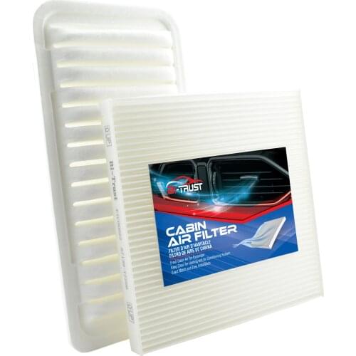 Bi-Trust Engine & Cabin Air Filter Set for Pontiac Vibe 2003-2008 L4 1.8L