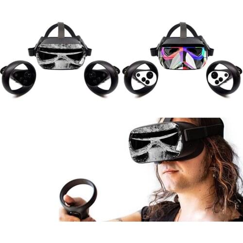 Skin Decals Removable Easy Apply Protective VR Glasses stickers Headset Sticker For Oculus- Quest