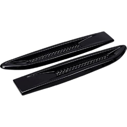 NEW-for Jaguar XF XFL XE F-Pace F Pace X761 Car-Styling ABS Car Body Side Fender Air Vent Outlet Cover Trim Auto Accessories