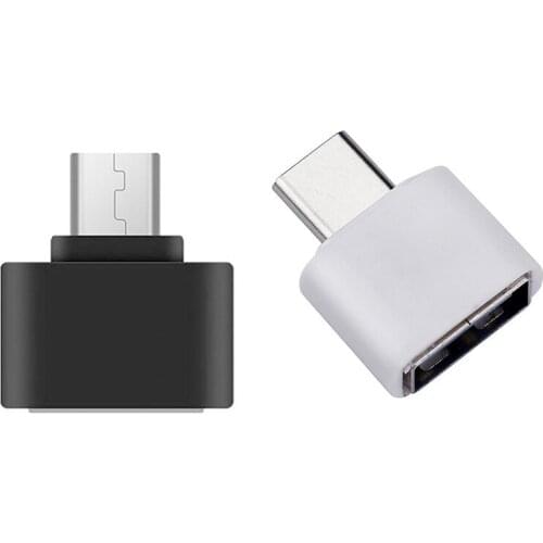 OTG Adapter USB Type C For Huawei P20 P30 Pro USB C Adapter OTG For Xiaomi Mi 9 U Disk Connector For Samsung Oneplus 7 7T