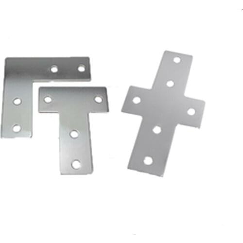 Profile 3030/4040 used Cross shape Joint Board Plate Corner Angle Bracket Connection Joint Strip for Aluminum Profile
