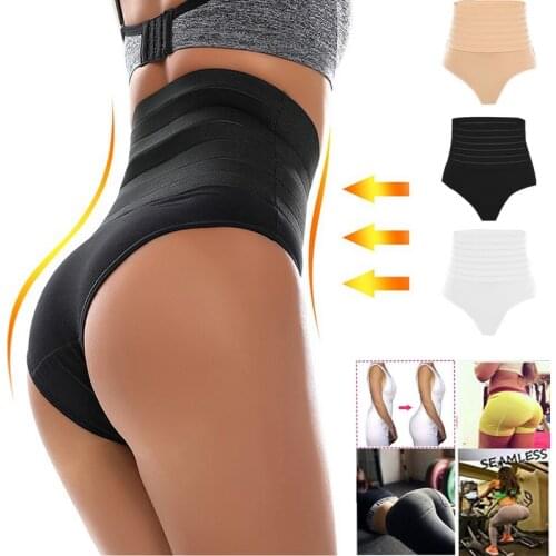 Women High Waist Shaping Panties Breathable Body Shaper Slimming Tummy Underwear Butt Lifter Seamless Panties Shaperwear