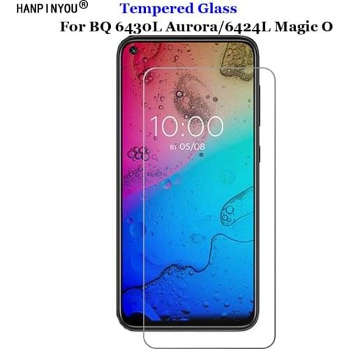 For BQ 6430L Aurora / 6424L Magic O Clear Tempered Glass 9H 2.5D Premium Screen Protector Protection Film