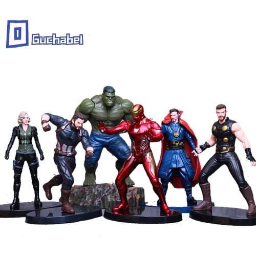 2021 Marvel Super Heroes Avengers Endgame Thanos Hulk Captain America Thor Wolverine Venom Action Figure Toys Doll for Kid Boy
