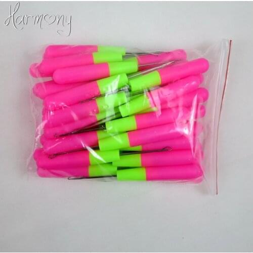 30 pieces STOCK plastic knitting and crochet needles for jumbo braiding twist hair and weaving dreadlock
