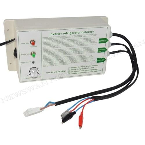 4 in 1 Frequency Conversion Refrigerator Compressor Tester Inverter Refrigerator Repair Tool Pulse Solenoid Valve Fault Detector