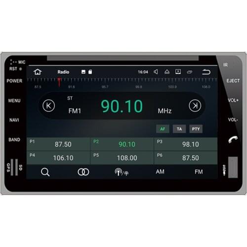 77" Android 10 9 Core 2Din Car Media Player for Corolla E120 Toyota RAV4 Hilux Fortuner Innova Prado with DVD