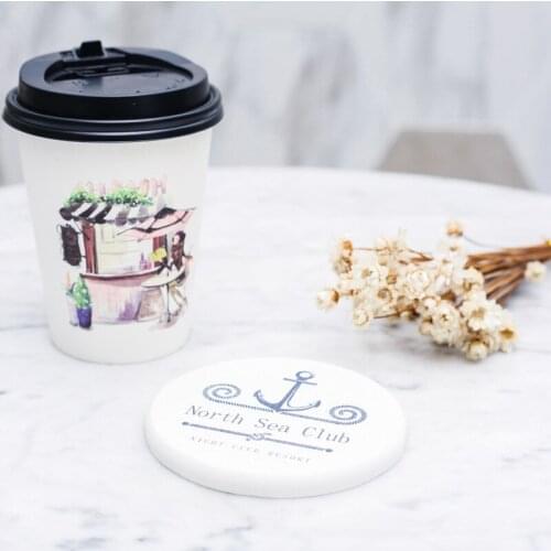 Diatomite Absorbent Ultra-Fast Quick Dry Moisture-Proof Coaster Soap Mat (10*10 Round)