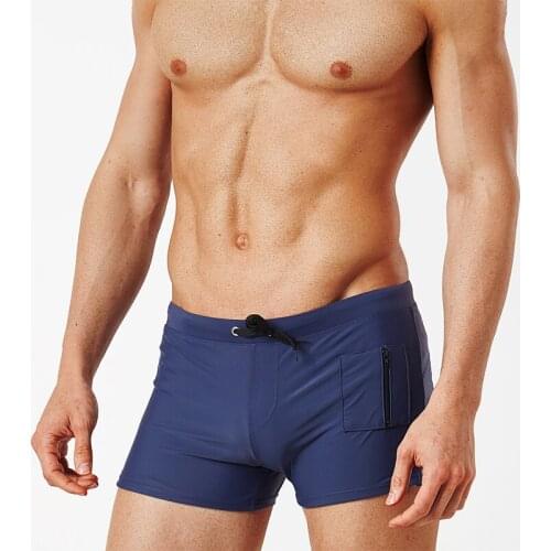 Men Swimwear sexy male swimming briefs underwear Quick drying Men Underwear Pad Swimsuit Male swimming trunks Men swim tanga