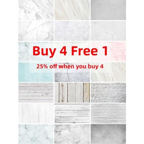 INS 57X87cm Vintage Marble Wood Grain Photo Background Paper Double-Sided Pattern Surface Waterproof Photography Props Studio