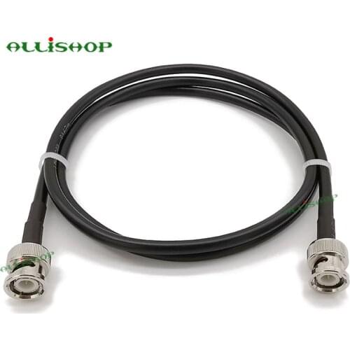 BNC Male to BNC Male LMR195 RF Coaxial Extension Jumper Cable BNC Plug to BNC Plug RF Antenna Cable 50 Ohm Low Loss 1-30M