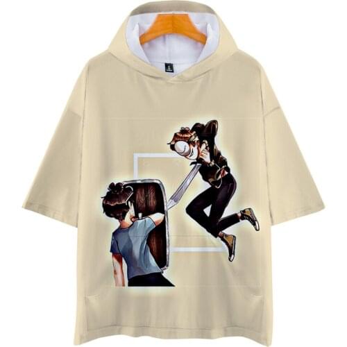 DreamWasTaken Hoodies 3D T-shirt Men Women Short Sleeve Harajuku Fashion Streetwear Summer Breathable Pullovers Print T Shirt