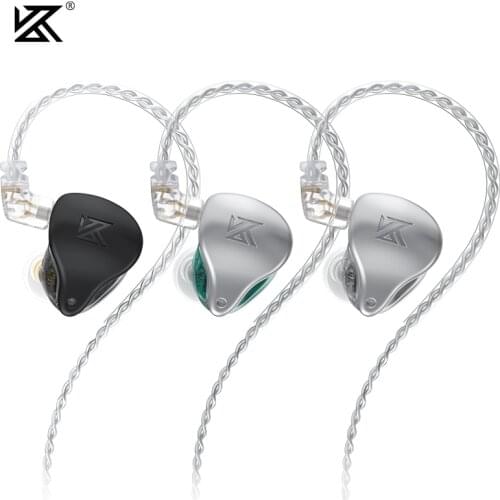 KZ AST Headset 24 BA Units HIFI Bass In Ear Monitor Balanced Armature Earphones Stereo Earbuds Sport Running Gamming Headphones